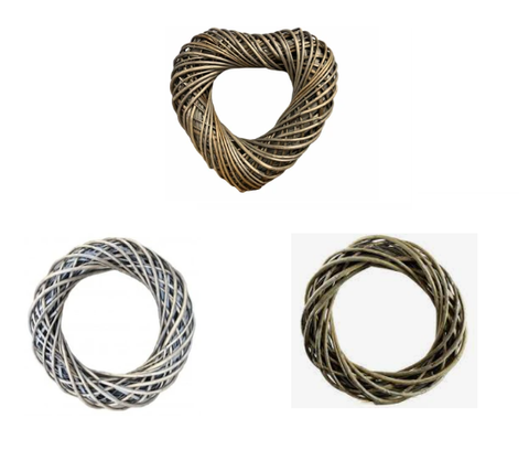 Wicker Wreathes &amp; Accessories