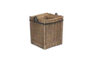 Vanilla Leisure Antique  Square Storage Basket Small