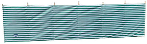 Vanilla Leisure Prestige 7 Pole Striped Windbreak Green