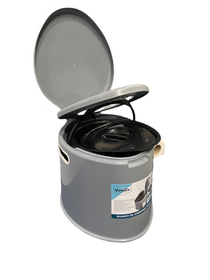 Vanilla leisure Dunny XL Camping Toilet, 6 litre portable Camping Toilet.