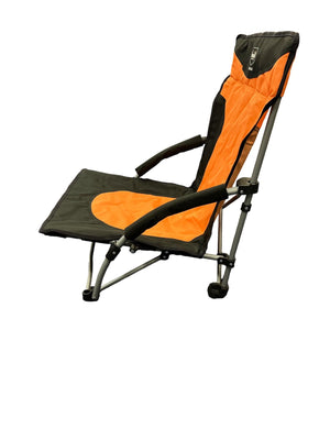 Vanilla Leisure Ocean Low Orange Beach Chair