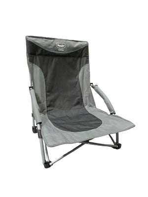 Vanilla Leisure Ocean Beach Chair Charcoal