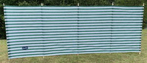 Vanilla Leisure Prestige 5 Pole Striped Windbreak Green