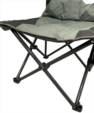 Vanilla Leisure Stromboli Folding Outdoor Chair with Heated Seat and Back