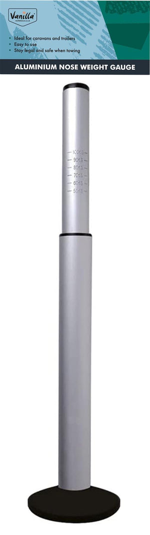 Vanilla Leisure Aluminium nose weight gauge with plastic feet