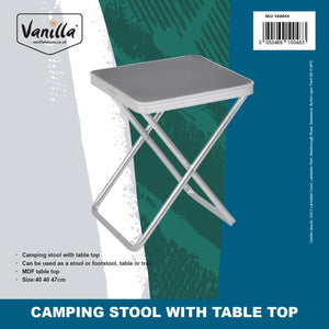 Vanilla leisure Stool & Side Table Combo