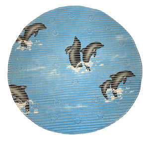 VANILLA LEISURE CARAVAN & MOTOR-HOME CIRCULAR ANTI SLIP SHOWER MAT
