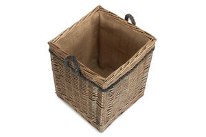 Vanilla Leisure Antique  Square Storage Basket Small