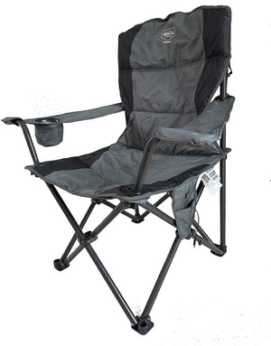 Vanilla Leisure Stromboli Folding Outdoor Chair with Heated Seat and Back