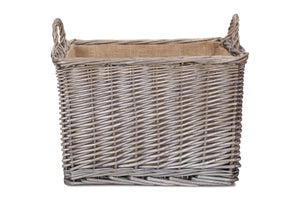 Vanilla Leisure Kindling Wood Log Basket