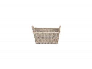 Vanilla Leisure Small Antique Wash Handled Storage Solution