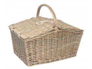 Vanilla Leisure Double Lidded 4 Person Picnic Hamper
