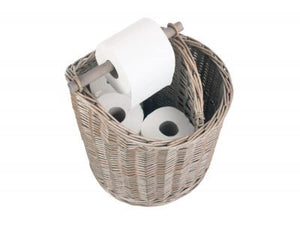 Vanilla Leisure Scooped Bathroom Basket