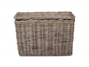 Vanilla Leisure Large Slim Rattan Storage Basket