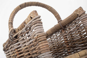 Vanilla Leisure  Small Rattan Open Ended Log Basket