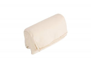 Vanilla Leisure Cream Polar Fleece Picnic Rug Waterproof Backing
