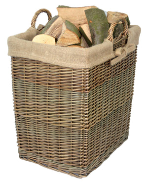 Vanilla Leisure Rectangular Storage / Log Basket