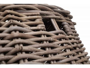 Vanilla Leisure Large Slim Rattan Storage Basket
