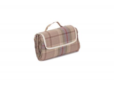 Vanilla Leisure Lavender Tartan Picnic Rug