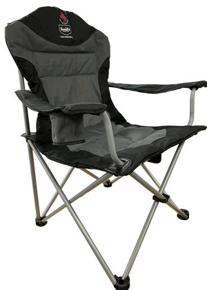 Vanilla Leisure Camp Chair Pro XL Folding Chair - Blue or Charcoal