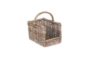 Vanilla Leisure  Small Rattan Open Ended Log Basket