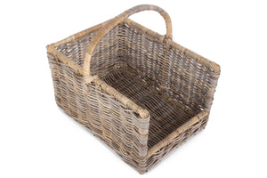 Vanilla Leisure Large Rattan Open Ended Log Basket