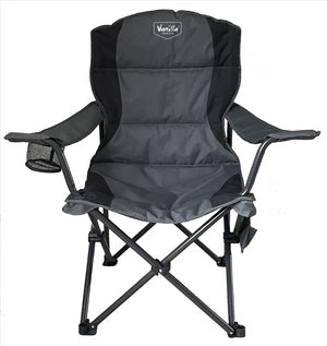 Vanilla Leisure Stromboli Folding Outdoor Chair with Heated Seat and Back